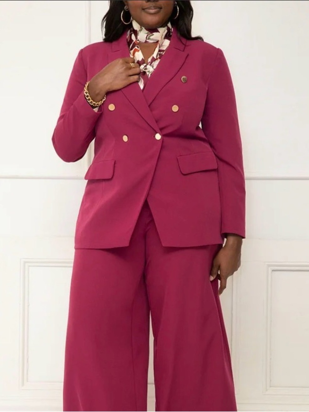 NWT ELOQUII Elements Fitted Angular Blazer in Purple Potion - Size 18 - SOLD OUT